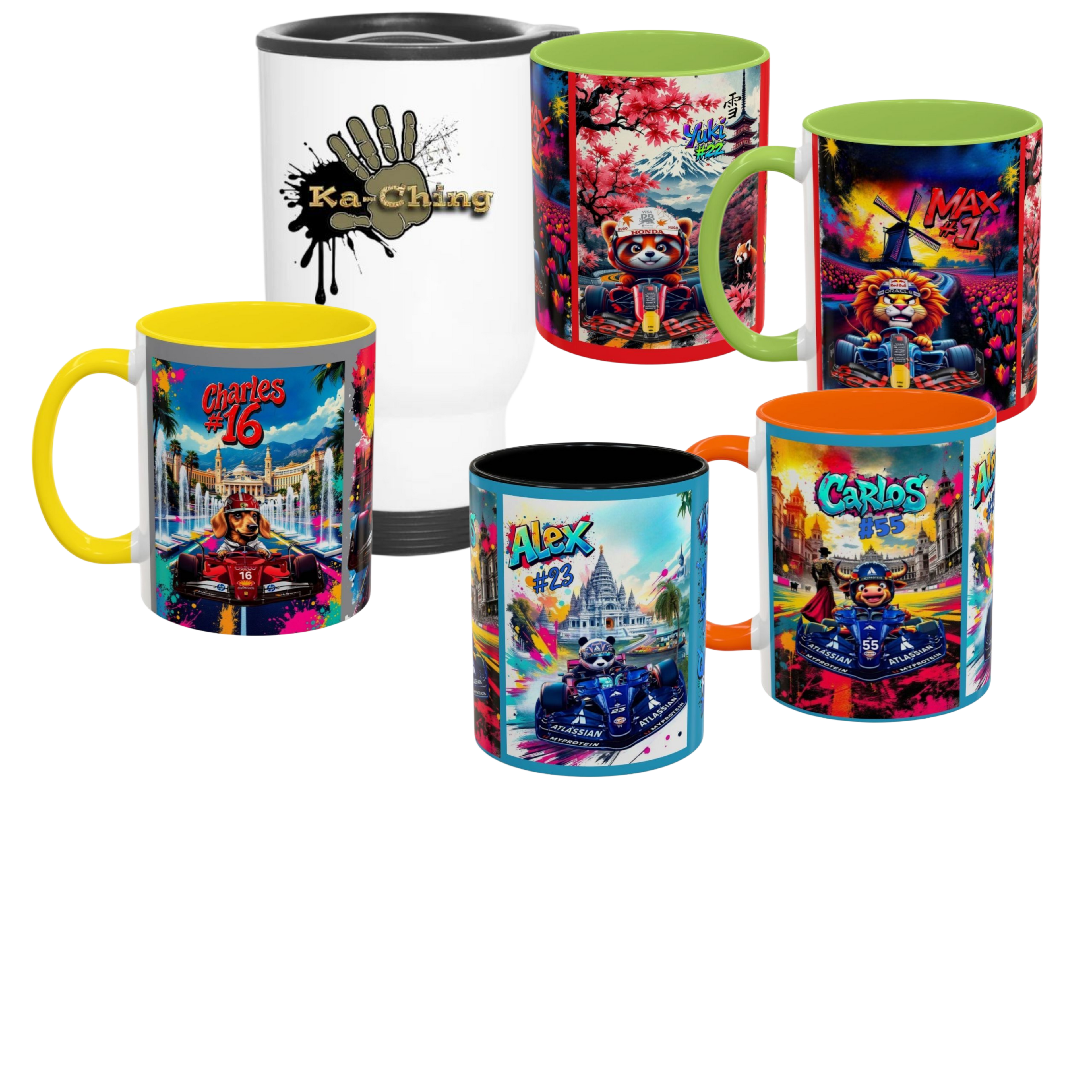 Ka-Ching Graffiti Homewares.