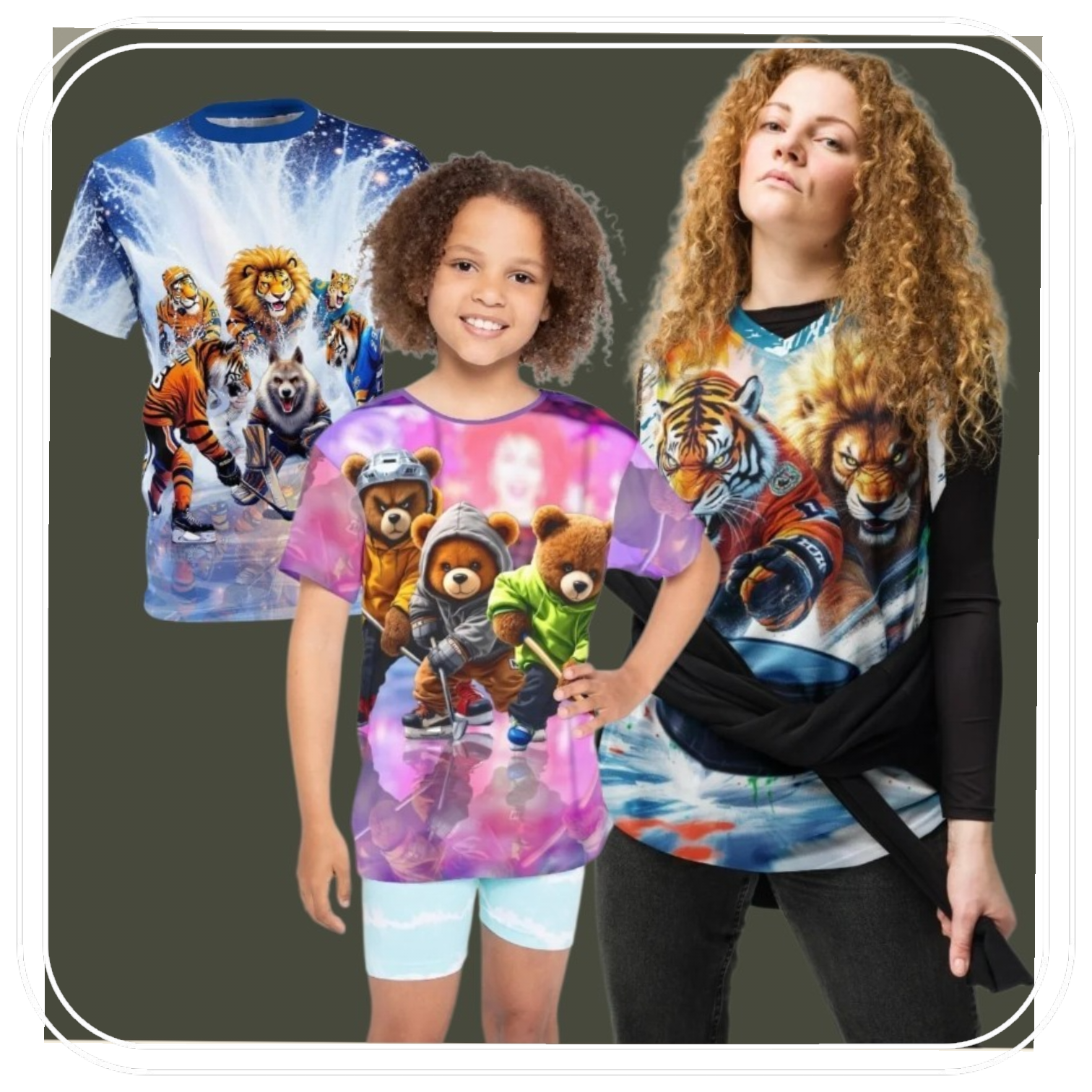 Ka-Ching Ice & Snow Sports Tanks and Tees