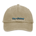 Ka-Ching Cap blue Logo - vintage beige