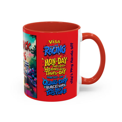Funny Racing Team Coffee Mug – Perfect for Motor Sports Fans! 1