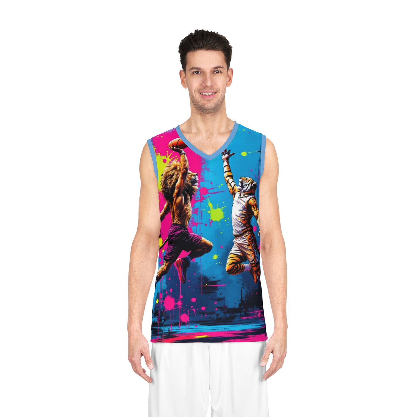 Ka-Ching Basketball  Tank Jersey 3, Cool Sports Apparel, Funky Athletic Wear, Unique Gift for Sports Lovers, Streetwear Style