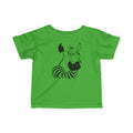 Cute Zebra Infant Tee, Baby Animal Shirt