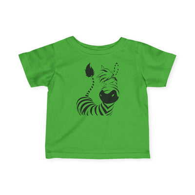 Cute Zebra Infant Tee, Baby Animal Shirt