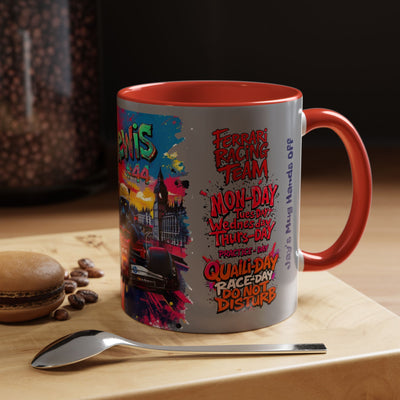 Fun Racing Team Coffee Mug – Perfect for Motor Sports Fans!