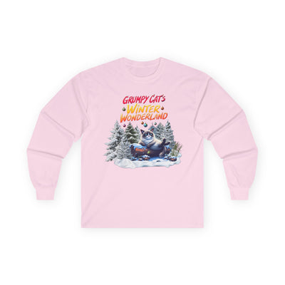 Grumpy Cat's Winter Wonderland Unisex Sleeve Tee. 1 '