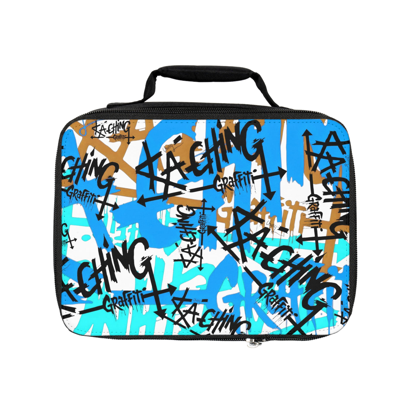 Ka-Ching Graffiti Lunch Bag blue – Insulated