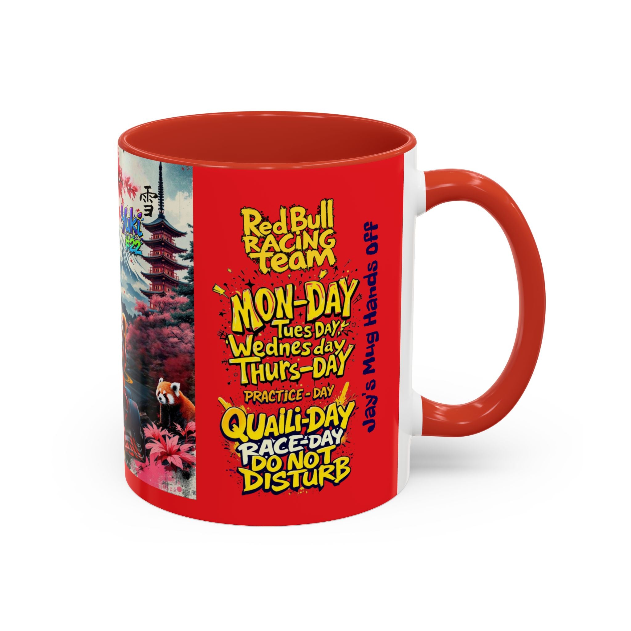 Team Coffee Mug – Perfect for Motor Sports Fans!