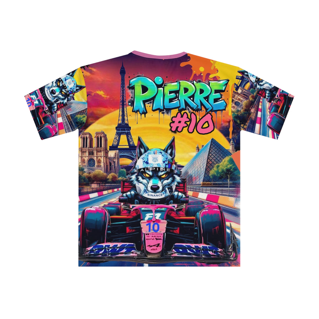 PG#10 T-Shirt - Colorful Racing Design - Perfect for Motorsport Fans