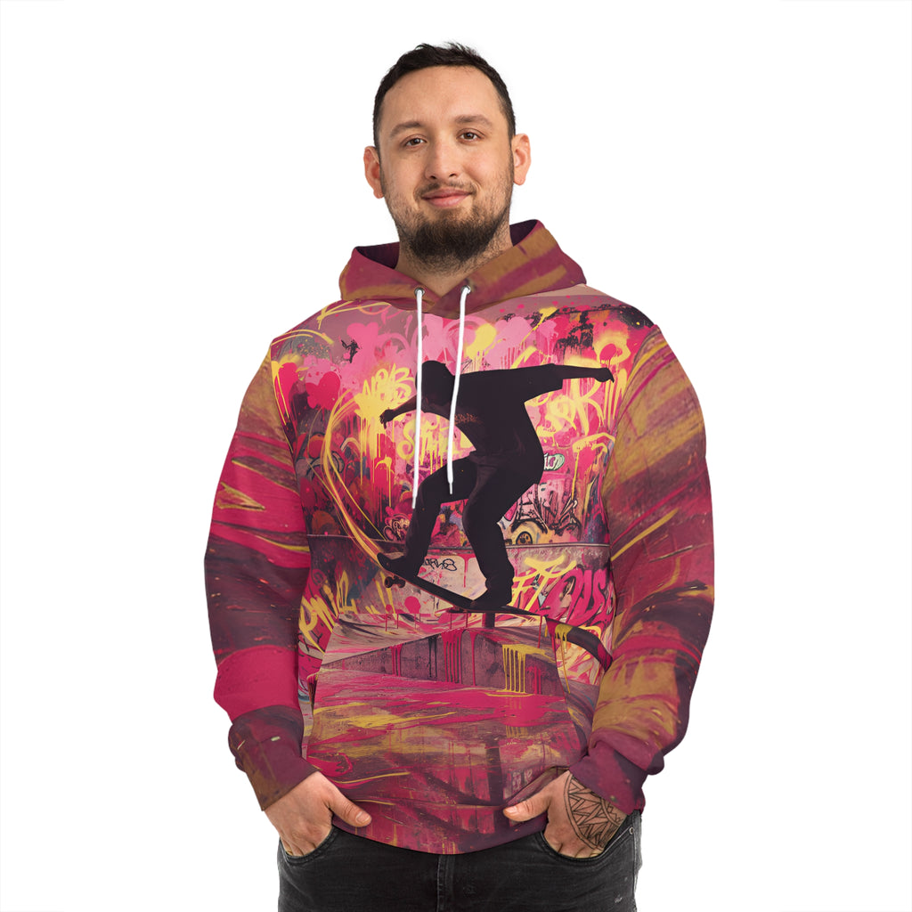 Skaters paradise of Fashion Hoodie (AOP)