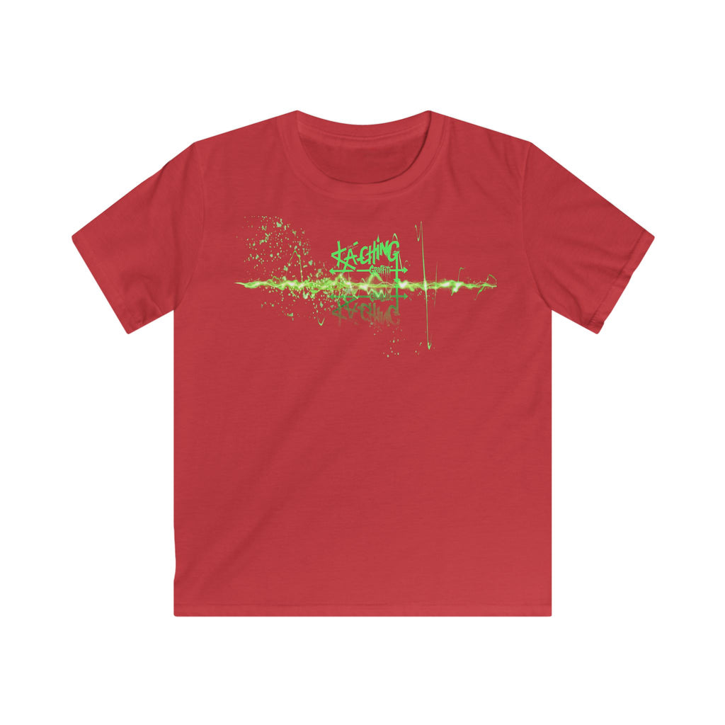 Ka-Ching Kids Neon green Tee -