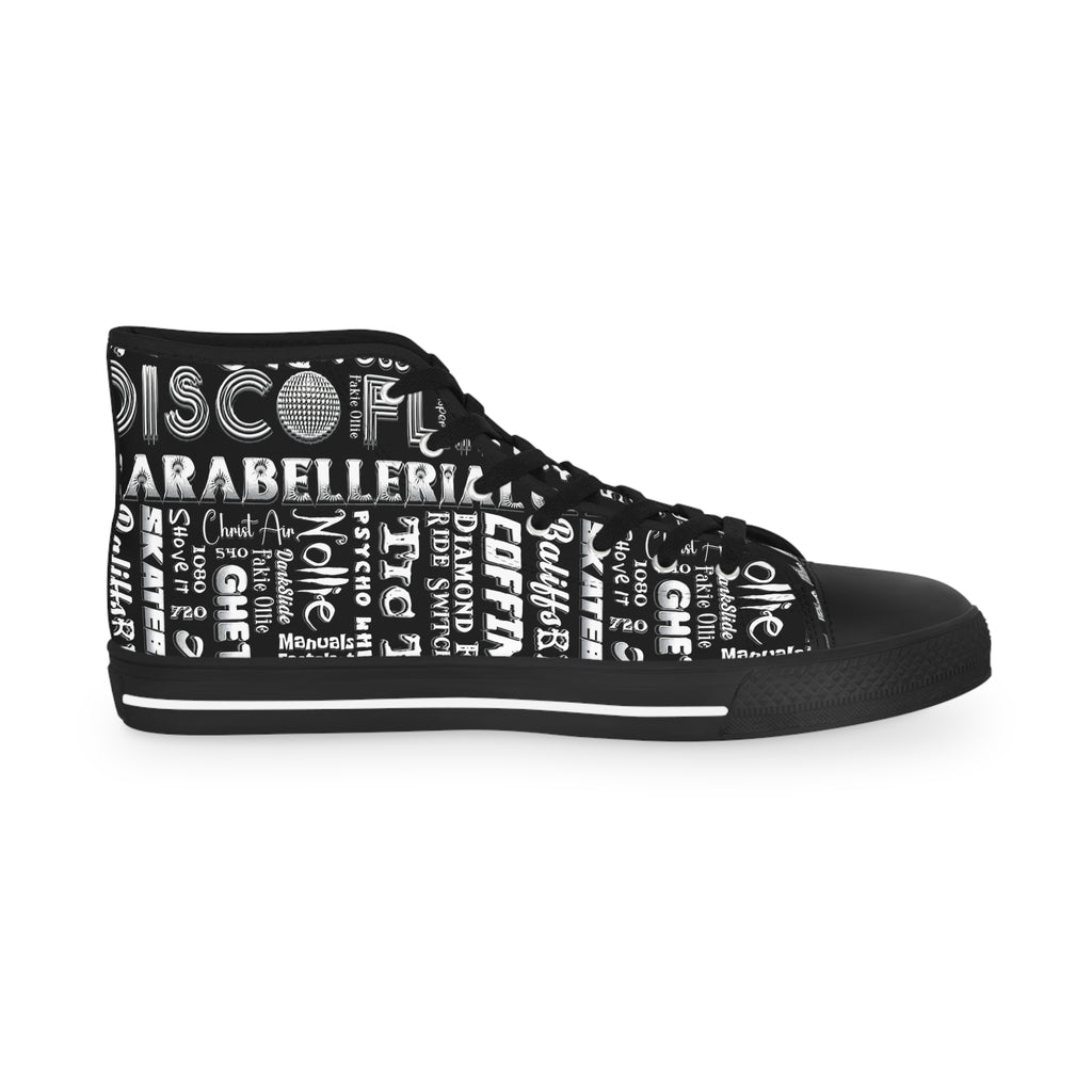 Skateboarders tricks High Top Sneakers