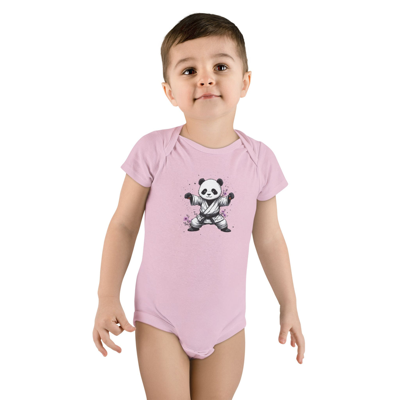 Ninja Panda Baby Onesie, Cute Baby Clothes, Baby Shower Gift, Newborn Outfit, Animal Lover Apparel, Fun Baby Shower Gift