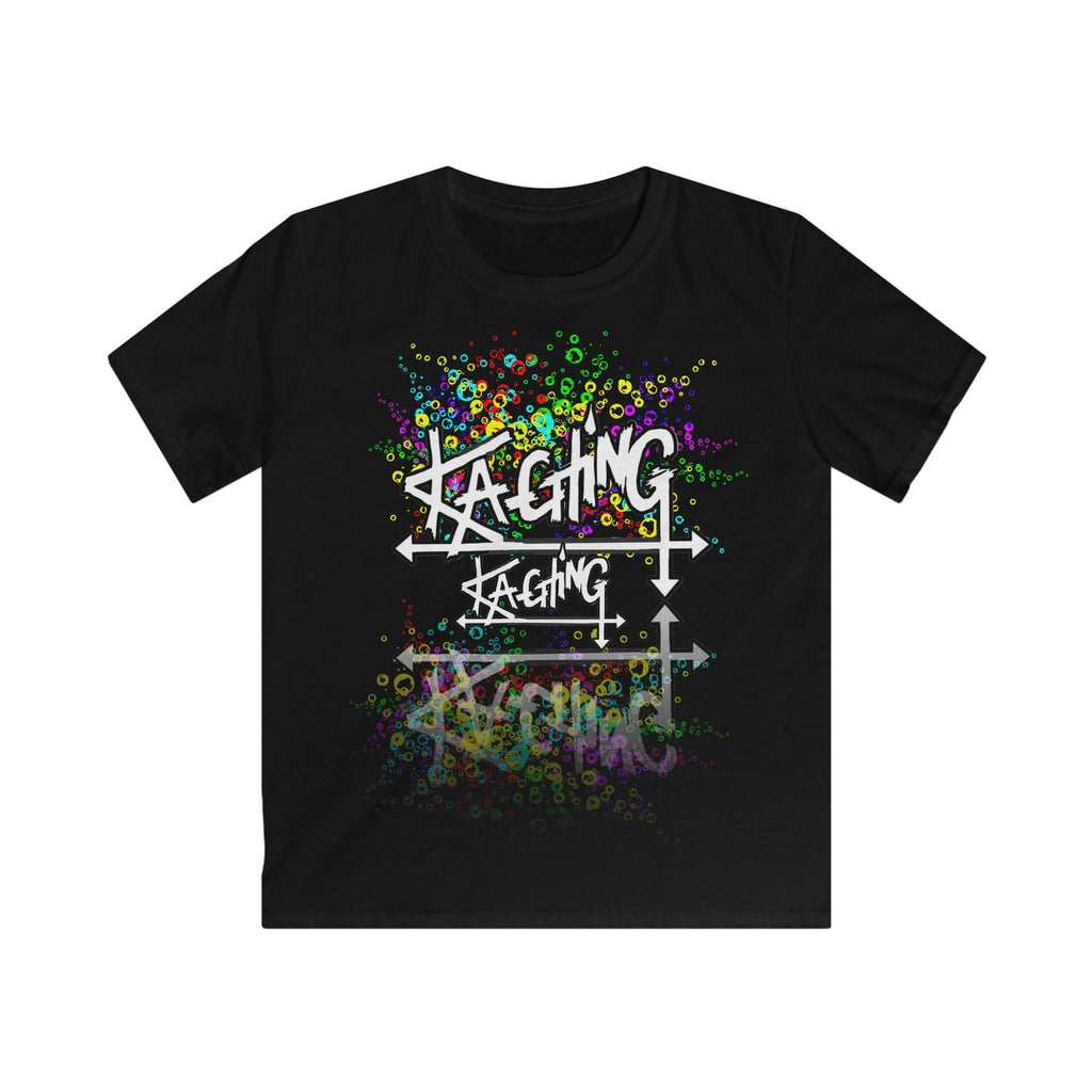 Ka-Ching Kids Neon bubble reflections - Tee