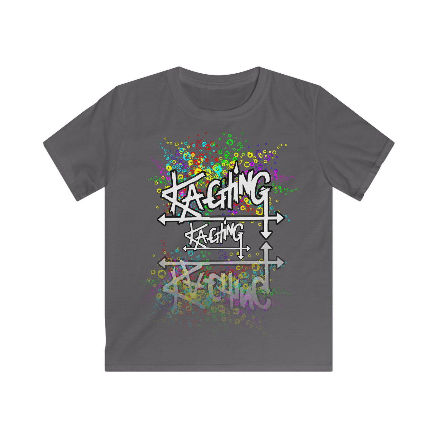 Ka-Ching Kids Neon bubble reflections - Tee