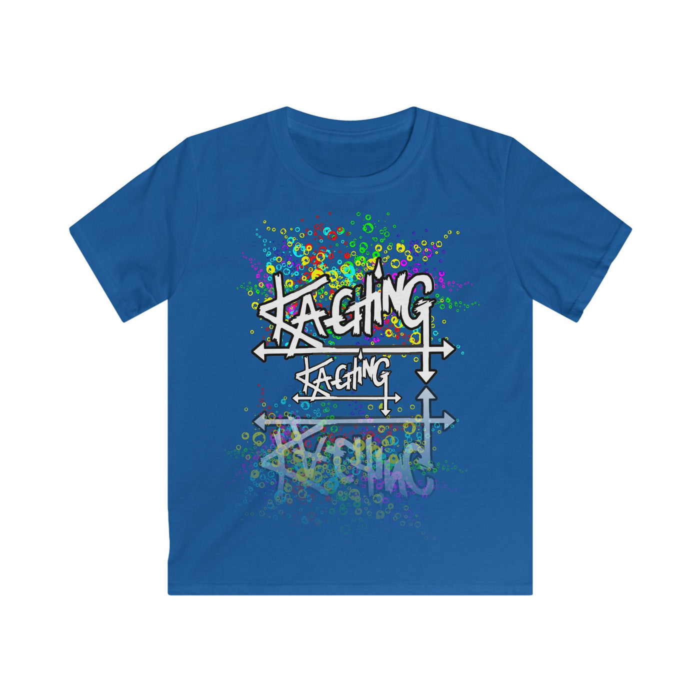 Ka-Ching Kids Neon bubble reflections - Tee