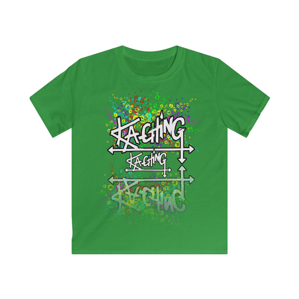 Ka-Ching Kids Neon bubble reflections - Tee