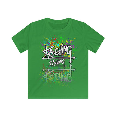 Ka-Ching Kids Neon bubble reflections - Tee