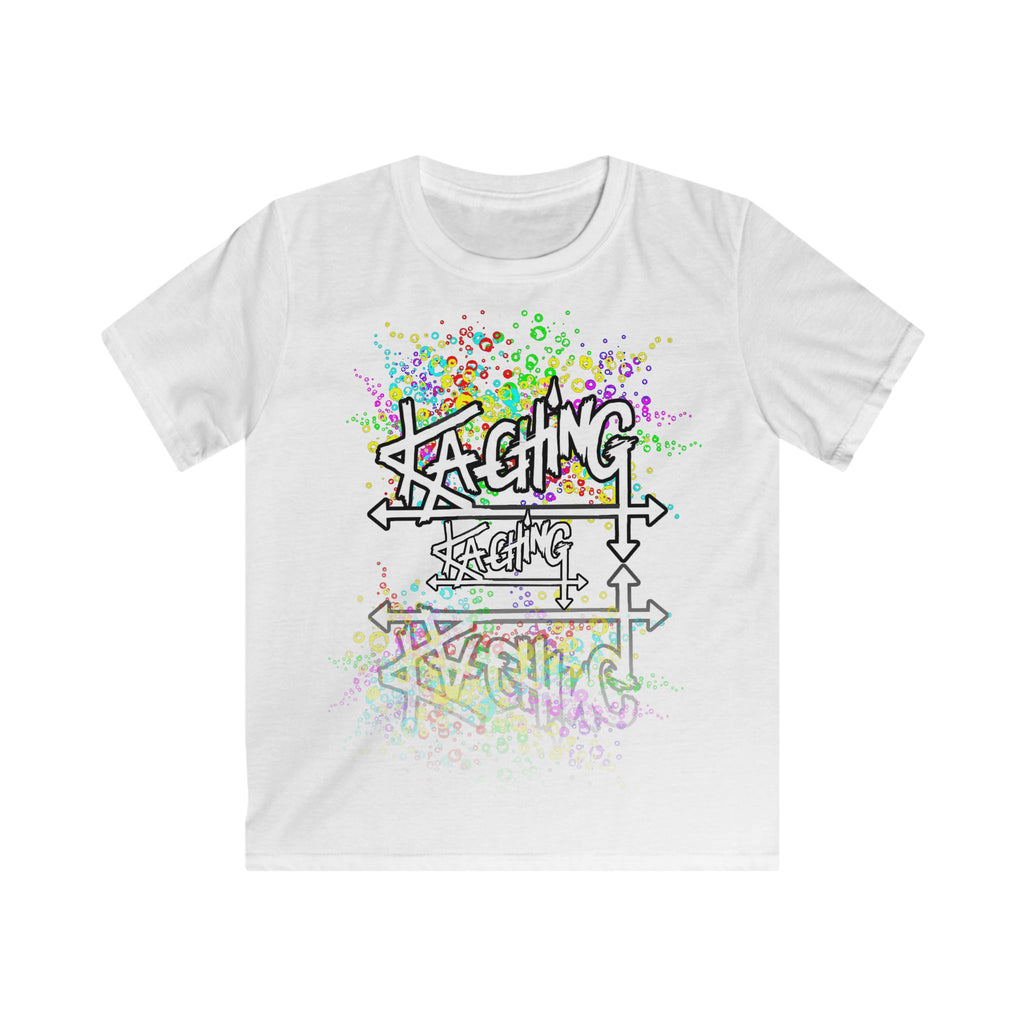Ka-Ching Kids Neon bubble reflections - Tee