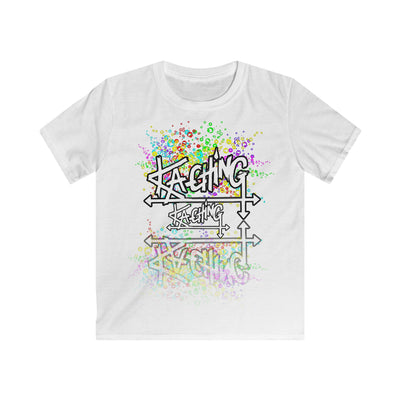 Ka-Ching Kids Neon bubble reflections - Tee
