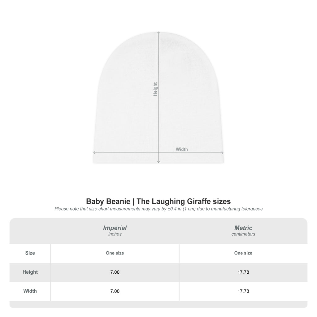Baby Beanie — Young Youth Fund Africa (YYFA) Logo Beanie with African Map & Crested Crane