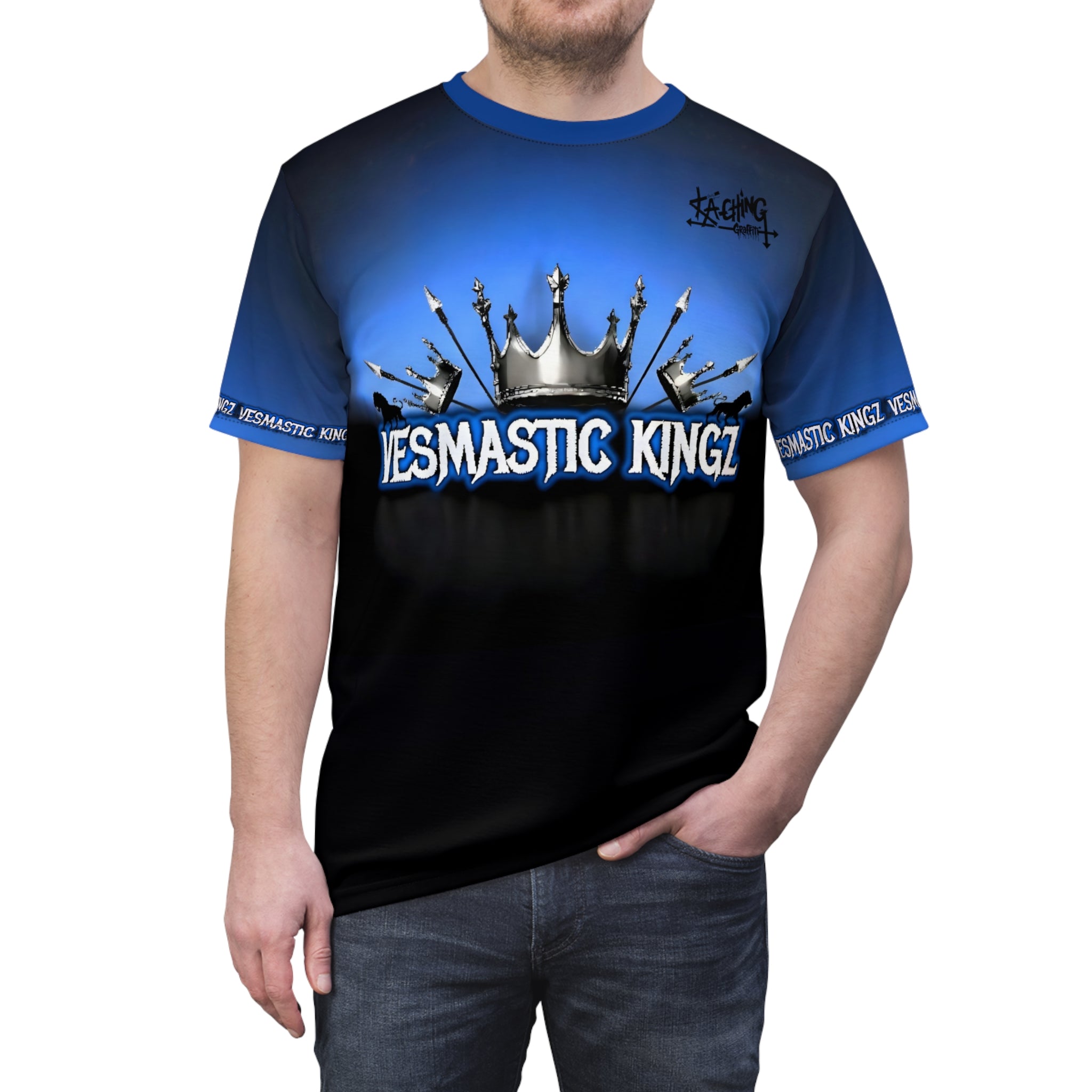 Blue Vesmatic Kingz, Ka-Ching Unisex Tee
