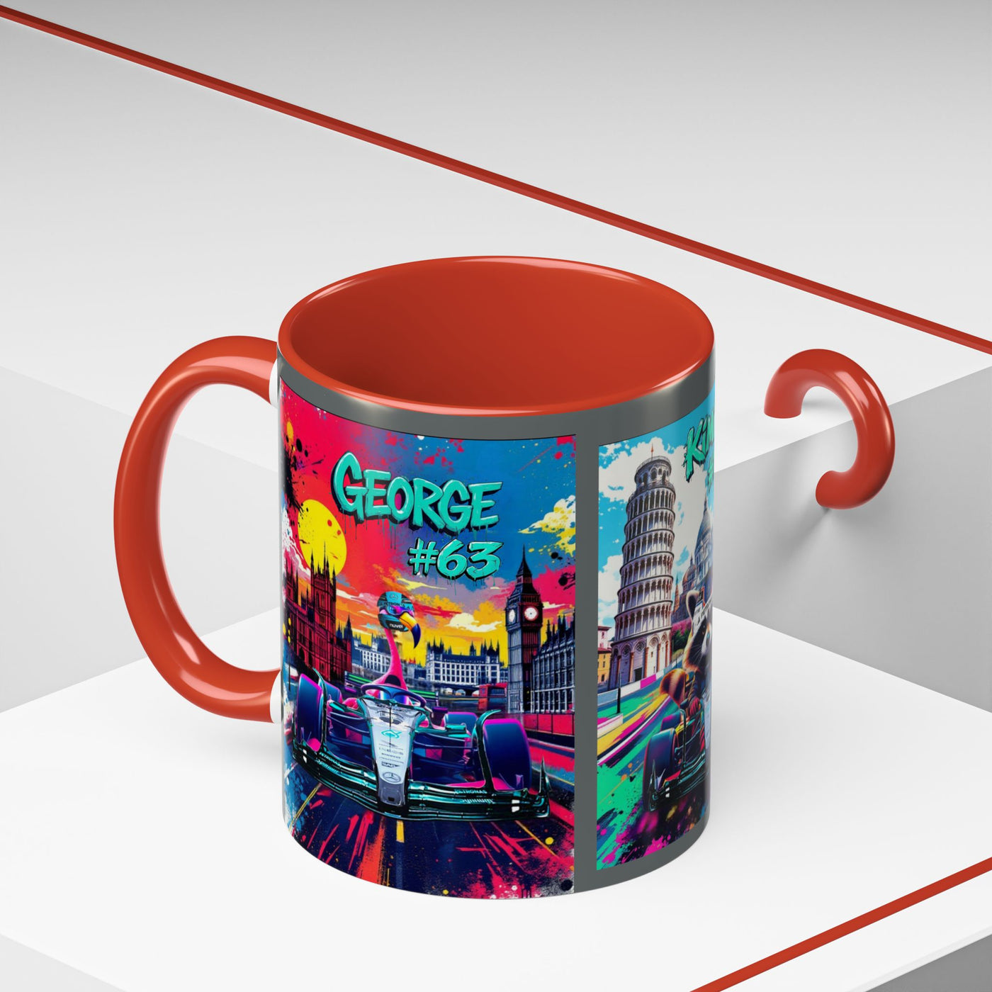 Racing Team Coffee Mug – Perfect for Motor Sports Fans!