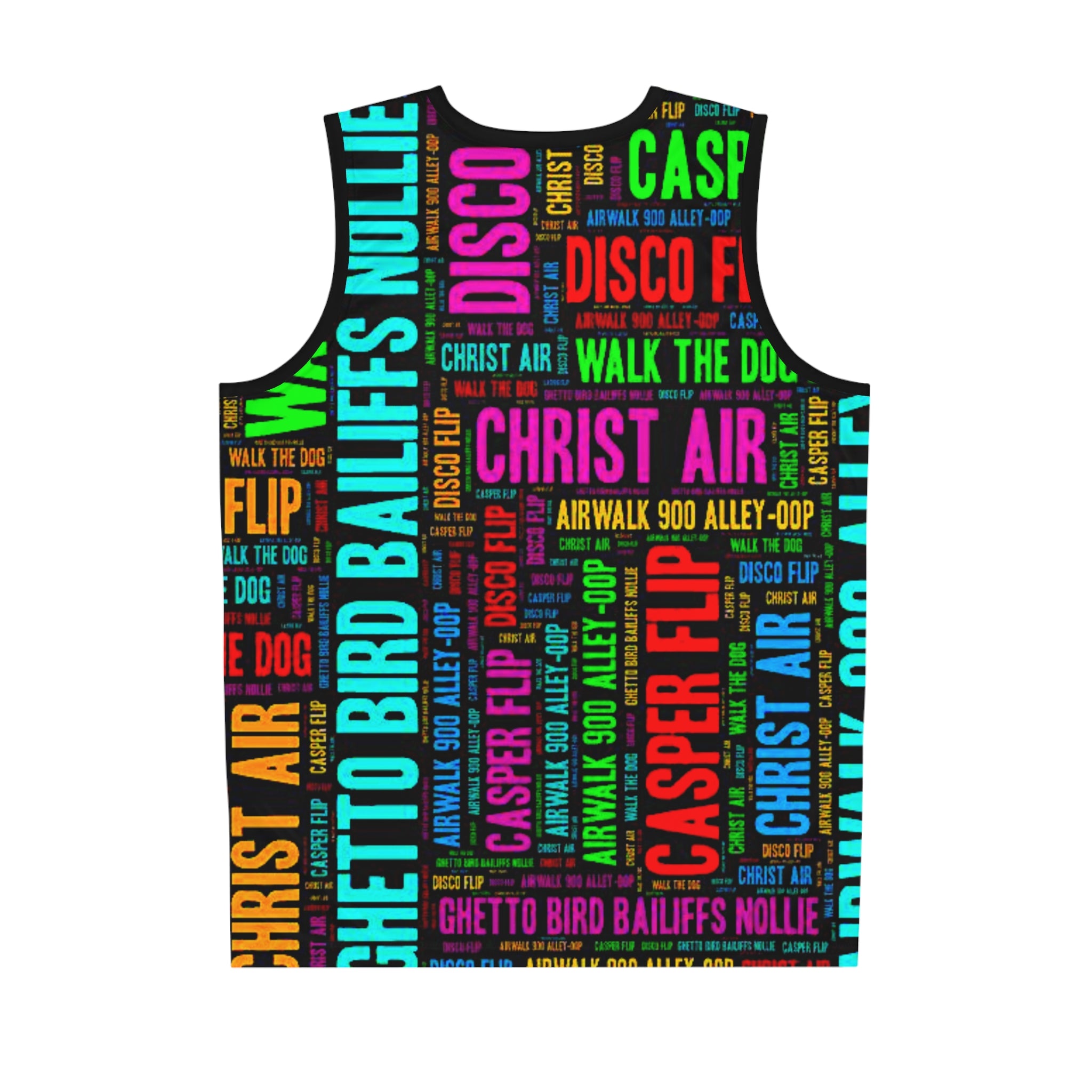 Graffiti words Skateboard Jersey, Urban Basketball Apparel, Streetwear Tank Top, Graffiti Graphic Tee, Men's Sportswear