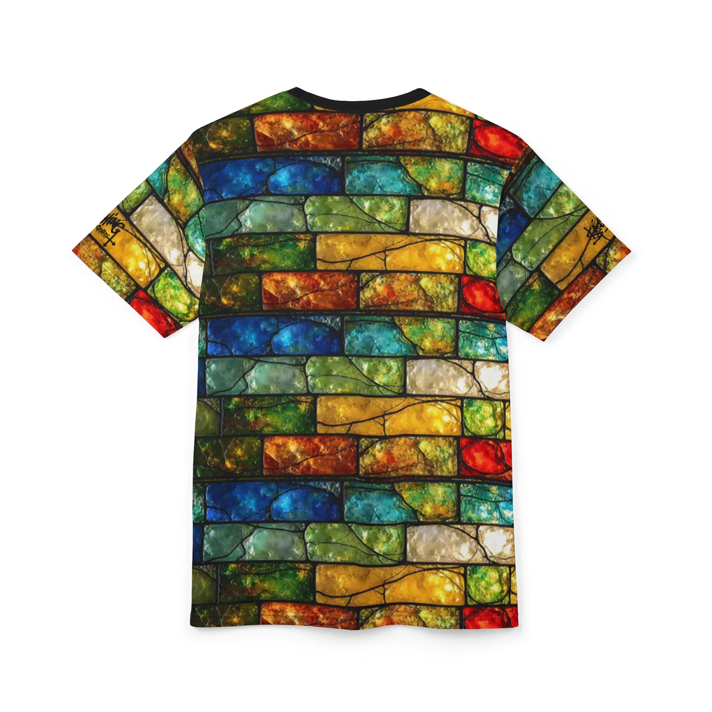 Glass Brick stainglass Unisex Tee
