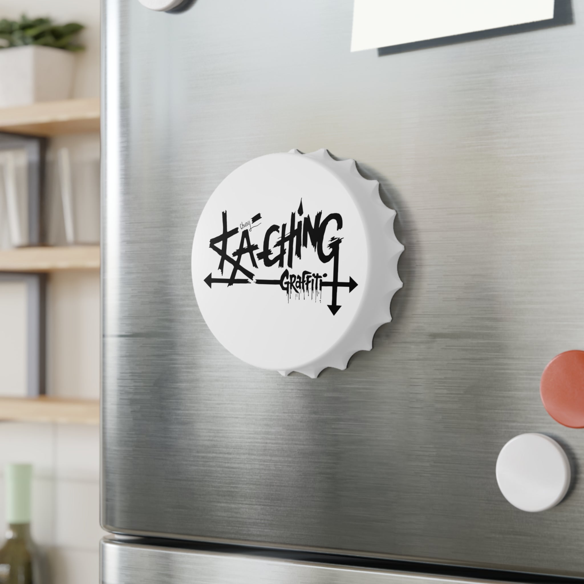 Edgy Graffiti Bottle Opener - Unique Gift for Craft Beer Lovers, Party Essential, Barware, Cool Kitchen Accessory, Home Bar Decor