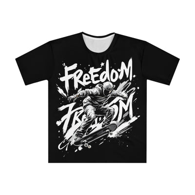 Freedom Unisex Skate park Graphic Tee,