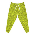 Track Camo unisex Yellow Joggers, Casual Lounge