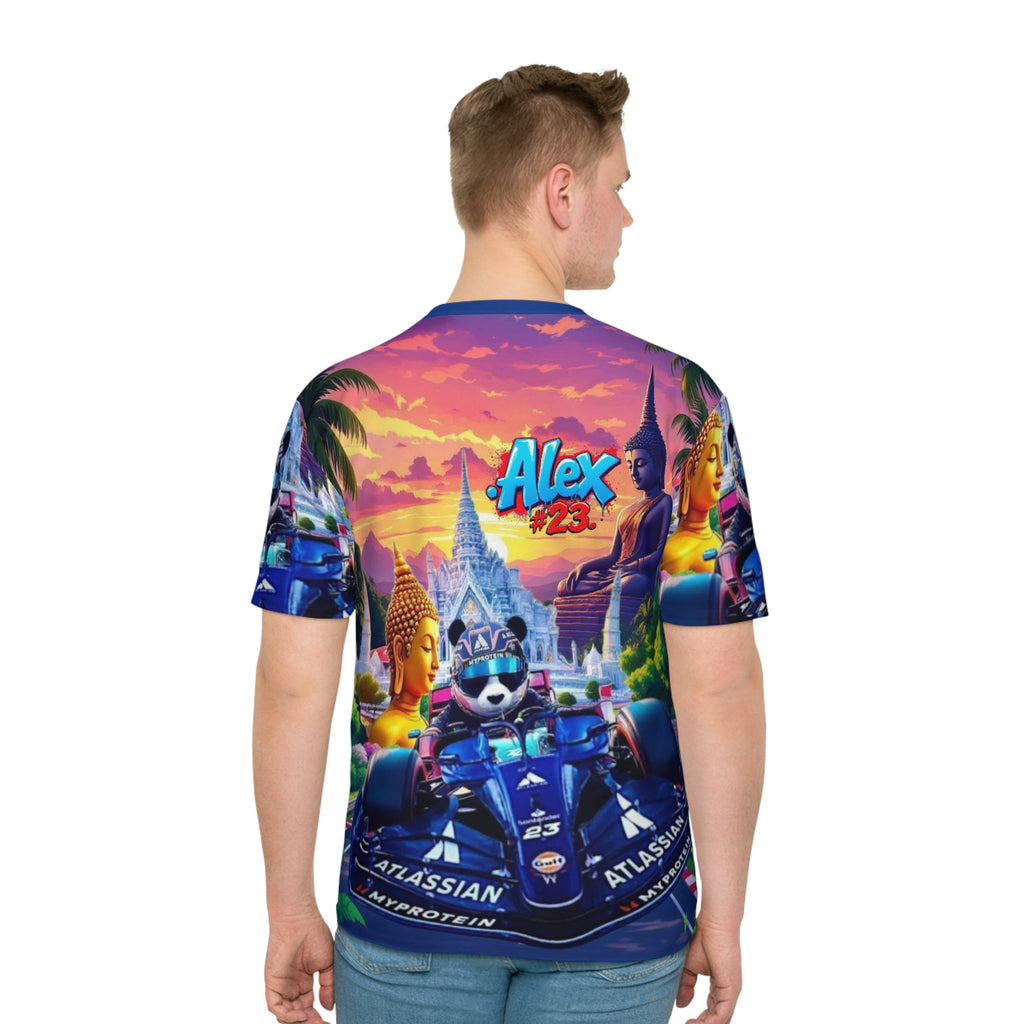 AA #23 T-Shirt - Colorful Racing Design - Perfect for Motorsport Fans