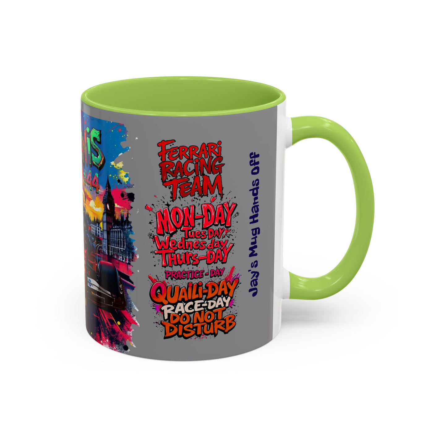 Fun Racing Team Coffee Mug – Perfect for Motor Sports Fans!