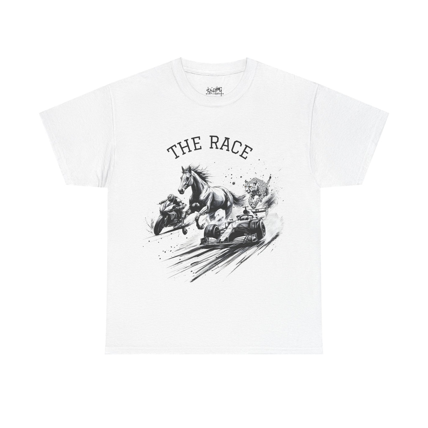 Ka-Ching The Race Tee Racing Tee, Gift for Horse Lovers, Racing Enthusiast Apparel