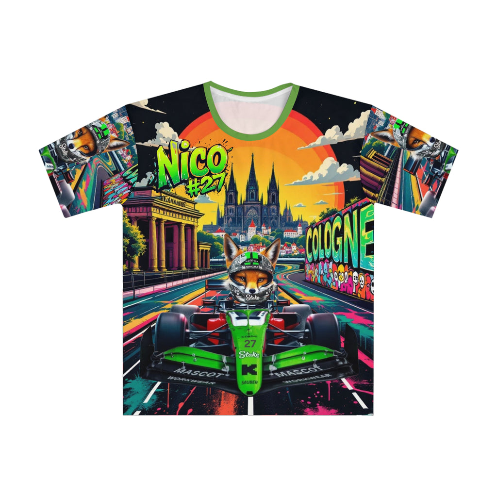 #27 Loose T-Shirt - Colorful Racing Design with - Perfect for Motorsport Fans