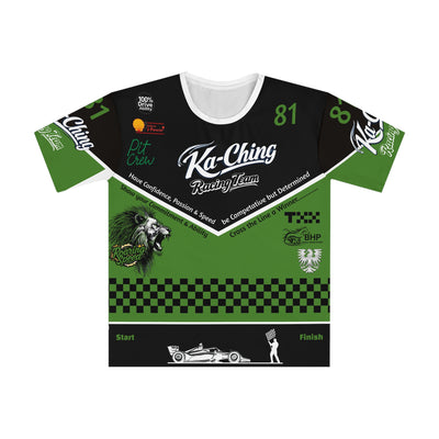 Ka-Ching Racing Team, Motorsports unisex T-Shirt Green