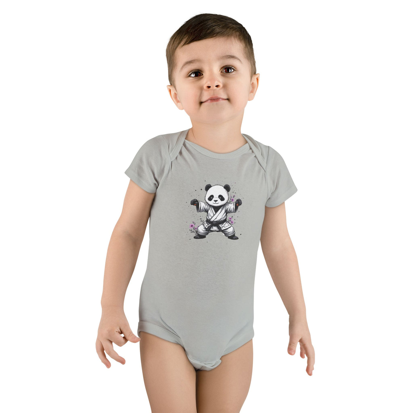 Ninja Panda Baby Onesie, Cute Baby Clothes, Baby Shower Gift, Newborn Outfit, Animal Lover Apparel, Fun Baby Shower Gift