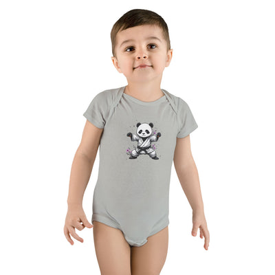 Ninja Panda Baby Onesie, Cute Baby Clothes, Baby Shower Gift, Newborn Outfit, Animal Lover Apparel, Fun Baby Shower Gift