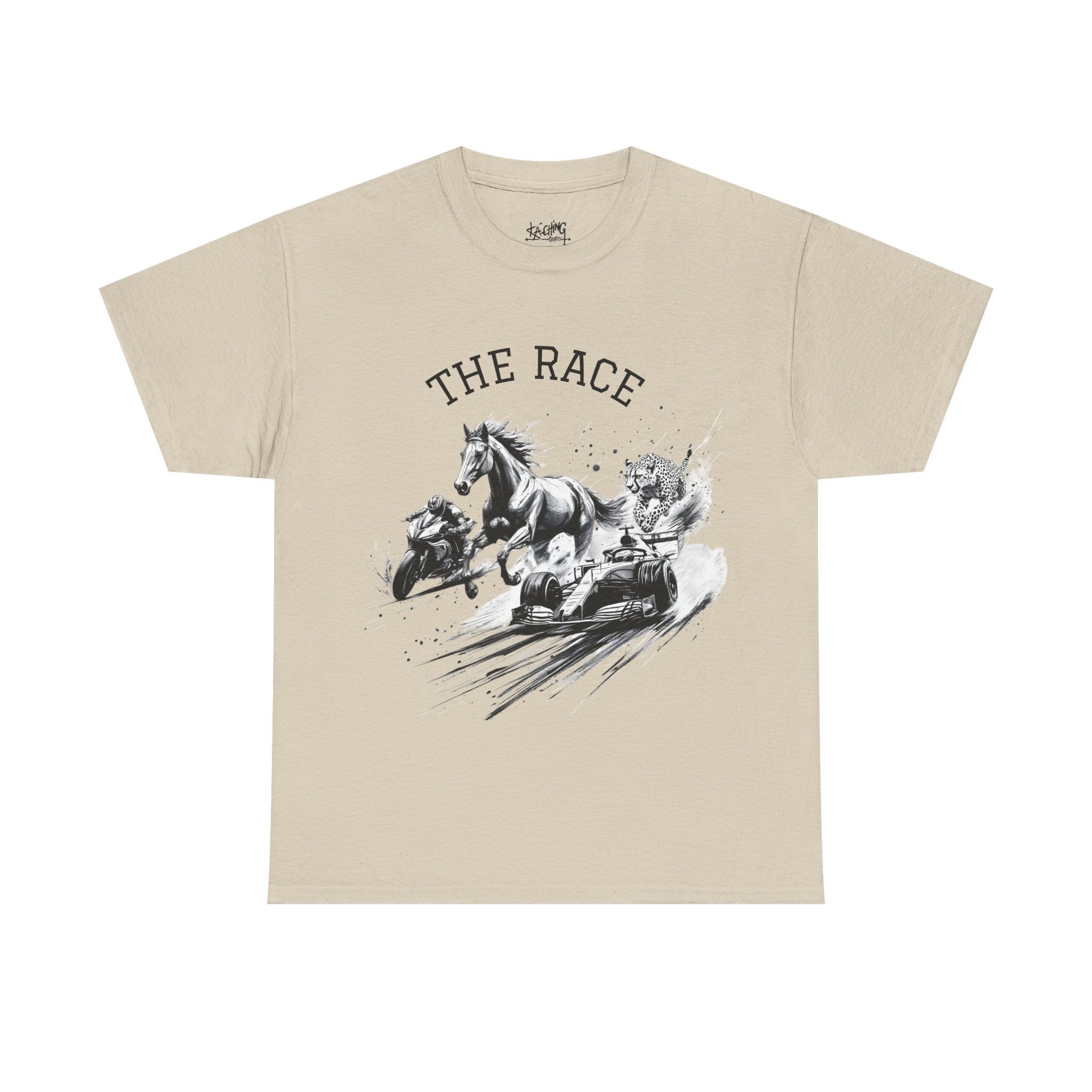 Ka-Ching The Race Tee Racing Tee, Gift for Horse Lovers, Racing Enthusiast Apparel