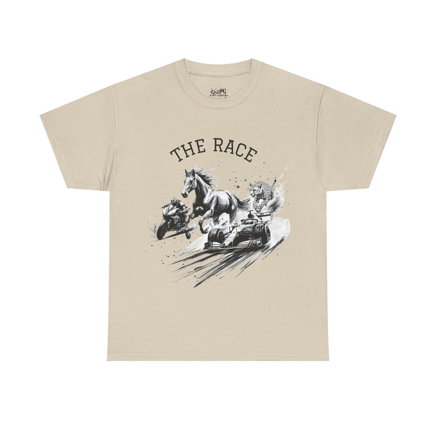 Ka-Ching The Race Tee Racing Tee, Gift for Horse Lovers, Racing Enthusiast Apparel