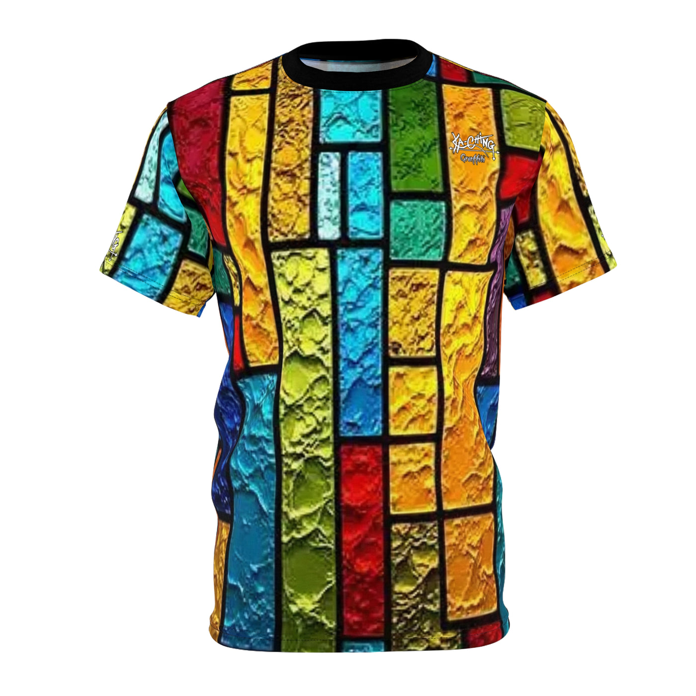 Mondrian Stain Glass Unisex Tee