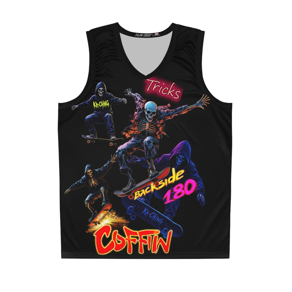 Seleton Tricks Skateboard Jersey,