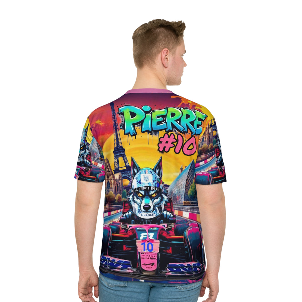 PG#10 T-Shirt - Colorful Racing Design - Perfect for Motorsport Fans