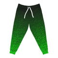 Black dark to light Green Track Camo unisex Joggers, Casual Lounge