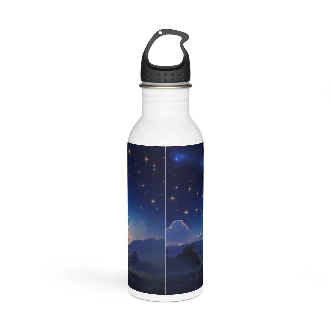 Stainless Steel Water Bottle, Love You to the Moon and Back Design