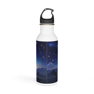 Stainless Steel Water Bottle, Love You to the Moon and Back Design