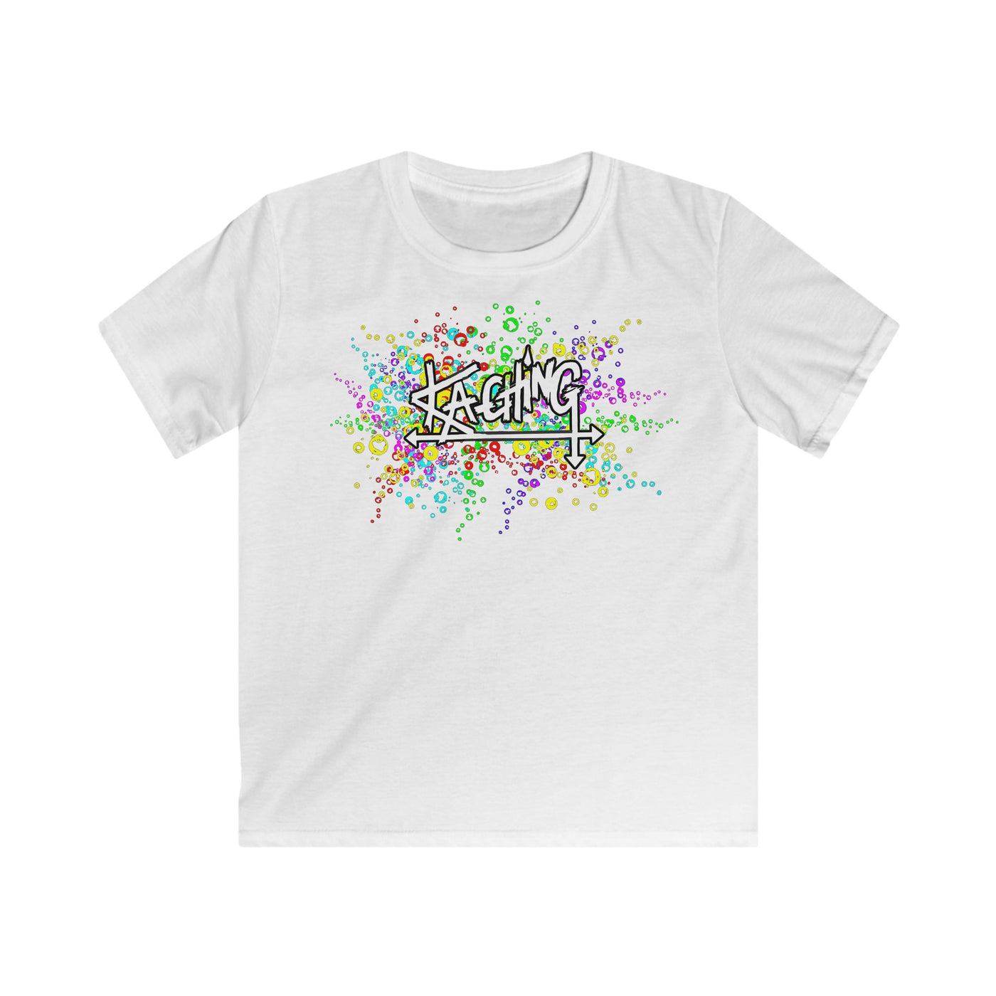 Ka-Ching Kids Neon bubble Tee -
