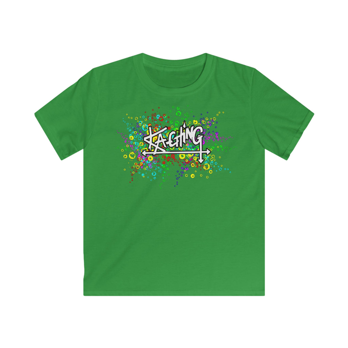 Ka-Ching Kids Neon bubble Tee -