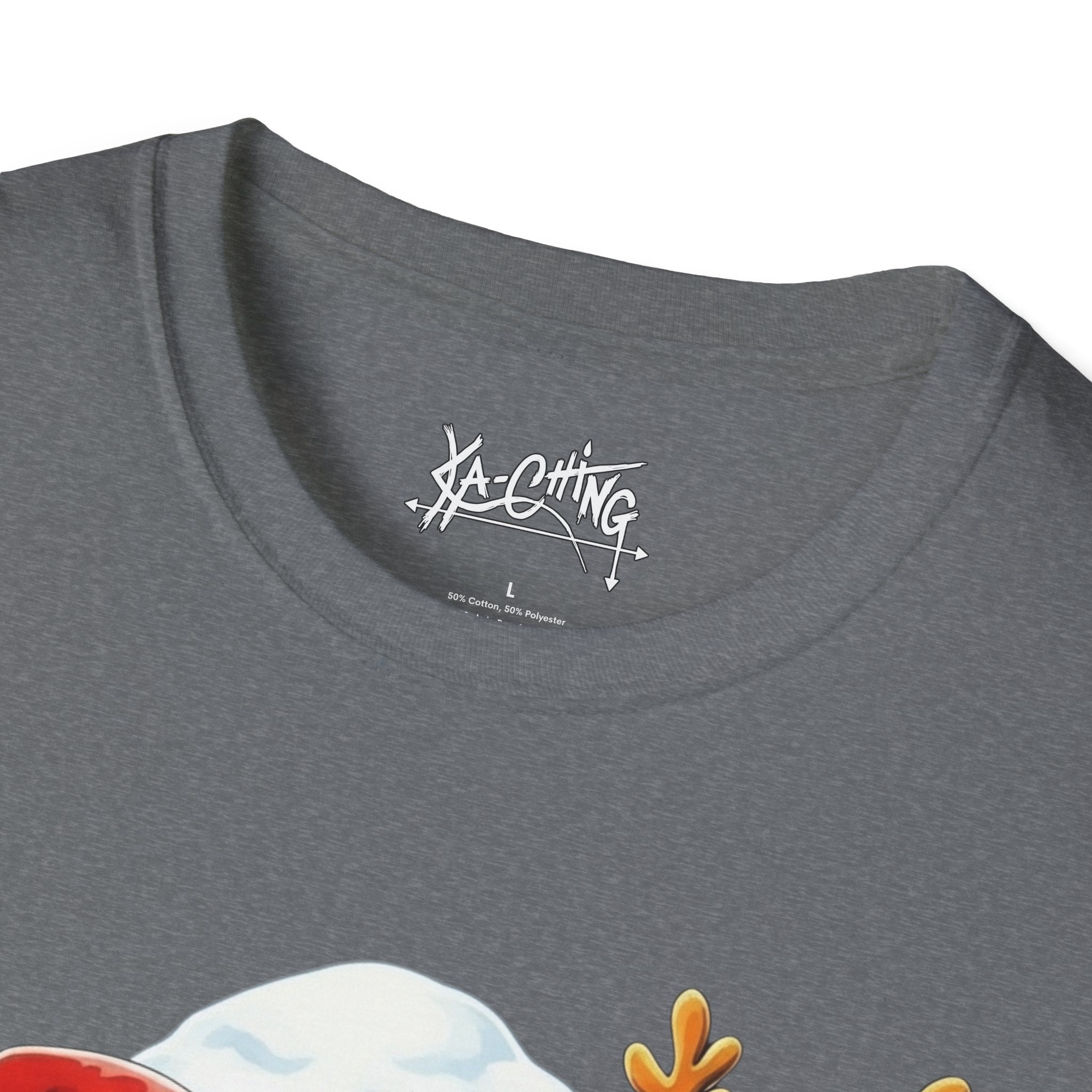 Christmas Penguins cracker Graphic Tee