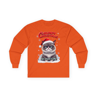 Grumpy Cat's Christmas Unisex Long Sleeve Tee.